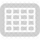 Spielfeld Sport Fussball Icon