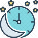Tonight Evening Moon Icon