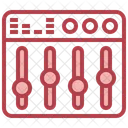 Tonmischer Equalizer Musik Symbol