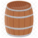Tonneau A Vin Tambour A Rhum Tonneau En Bois Icône