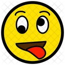 Tonto Lengua Fuera Icono