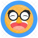 Emoticon Smiley Emoji Tonto Icono