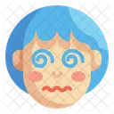 Tonto Emoji Emoticons Ícone