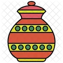 Tontopf Tontopf Terrakottatopf Symbol