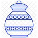 Tontopf Tontopf Terrakottatopf Symbol