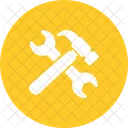 Wrench Hammer Tool Icon