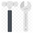 Hammer Wrench Tool Icon