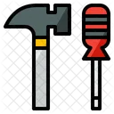 Tool Hammer Construction Icon