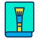 Book Information About Tool Brush Icon