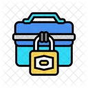 Tool Box Lock Locked Tool Box Case Lock Icon