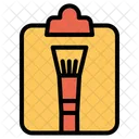 Clipboard Brush Tool Tool Icon