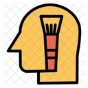 Human Brain Human Mind Brush Tool Icon