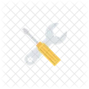Tool Work Repair Wrench Icon