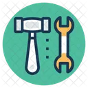Garage Tools Hammer Icon