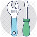 Wrench Screwdriver Tools Icon