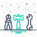 Tools Equipment Wrench Icon