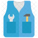 Tools In Jacket Construction Vest Construction Waistcoat Icon