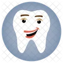 Happiness Dentist Tooth Icon
