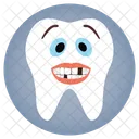 Cute Dentist Tooth Icon