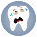 Cry Dentist Tooth Icon