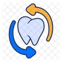 Tooth Recycle Eco Icon