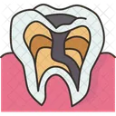 Tooth Root Canal Icon