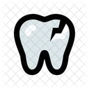 Tooth Fracture Teeth Icon
