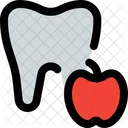 Tooth Apple  Icon