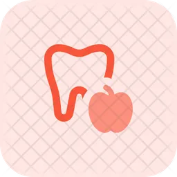 Tooth Apple  Icon