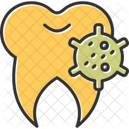 Tooth Bacteria  Icon