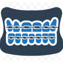 Braces Dental Hygiene Icon