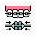 Tooth Braces Process  Icon