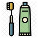 Contains Icons Related To Items In The Bathroom Icon