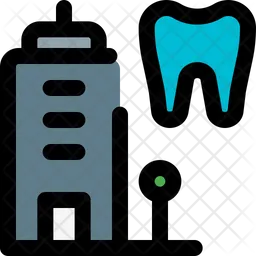 Tooth Building  Icon