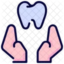 Tooth Hand Give Icon