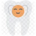 Tooth Character Tooth Emoji Happy Icon