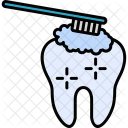 Tooth cleaning  Icon