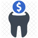 Tooth Cost  Icon