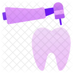 Tooth Drilling  Icon