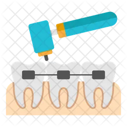 치아 드릴링  아이콘