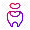 Tooth Filling Dental Restoration Cavity Treatment Icon