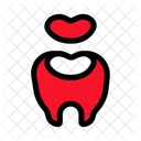 Tooth Filling Dental Restoration Cavity Treatment Icon