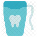 Hygiene Tooth Floss Dental Icon