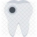 Tooth Hole Icon Vector Icon
