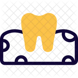 Tooth On Gum  Icon