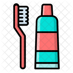 Tooth Paste Brush Icon