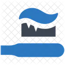 Tooth Paste Brush Paste Icon