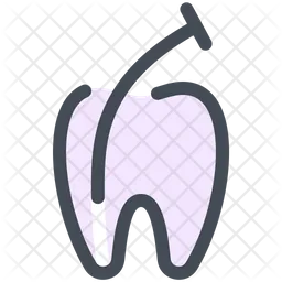 Tooth Root Canal  Icon