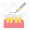 Scaling Tooth Dental Icon