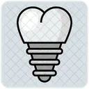 Tooth Screw Icon